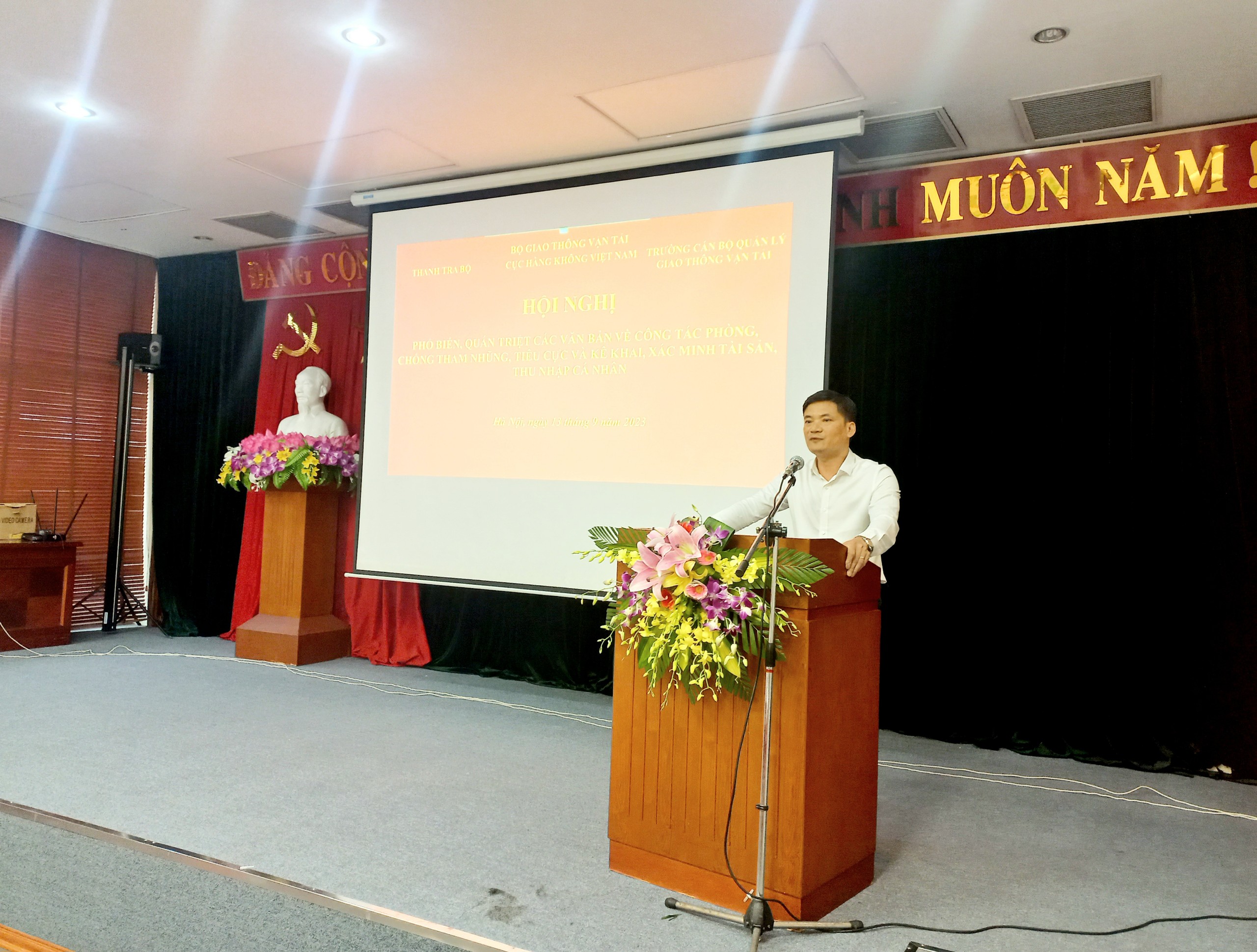 Hội nghị quán triệt các văn bản về phòng, chống tham nhũng, tiêu cực tại Cục Hàng không Việt Nam