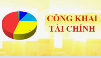 Công khai tài chính 2021 - 2024